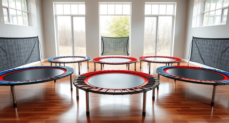 top premium fitness trampolines
