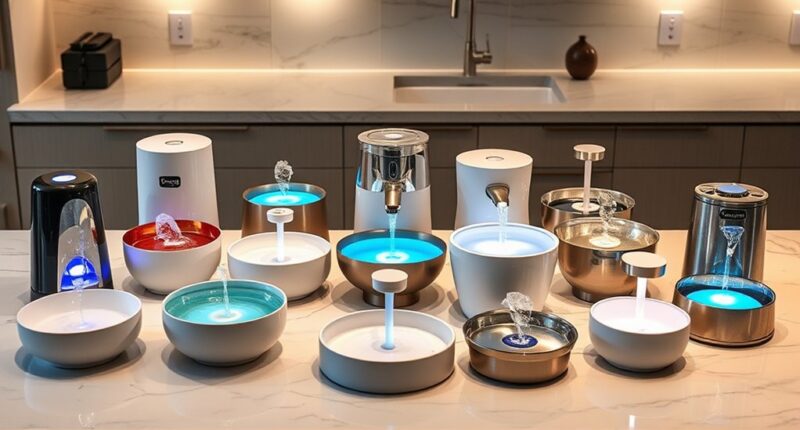 top premium fountains for cats