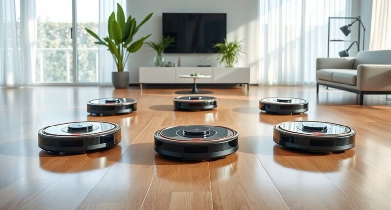 top robotic mops with auto clean