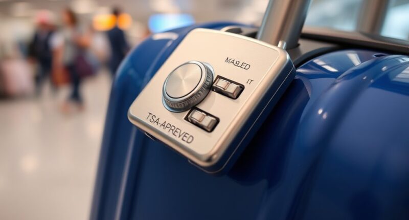 top tsa approved luggage locks
