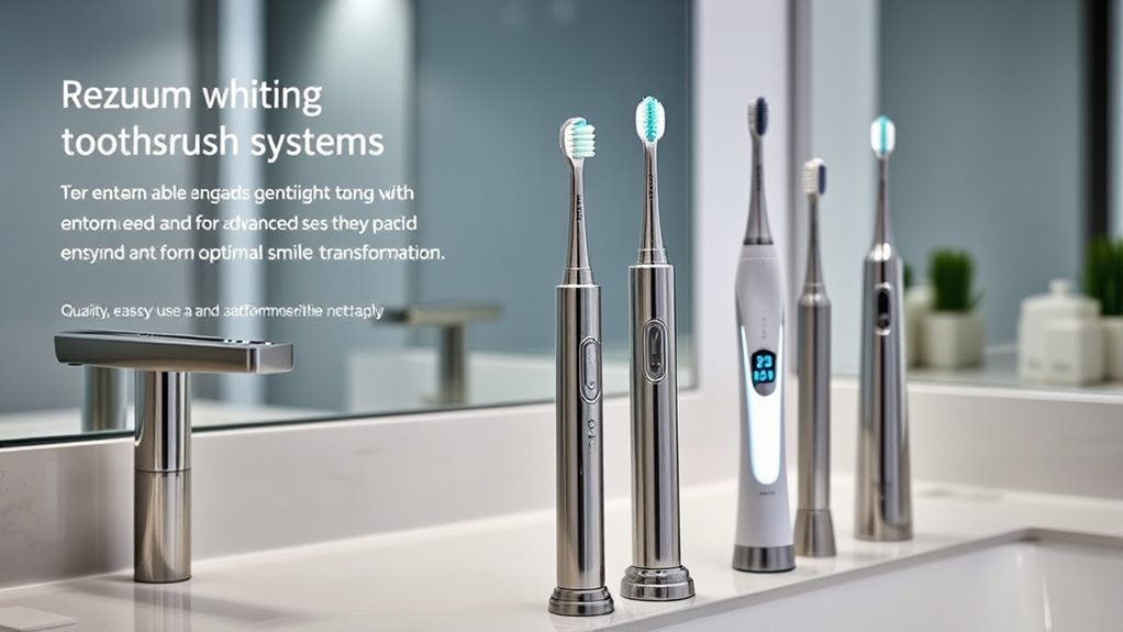 whitening features comfort design