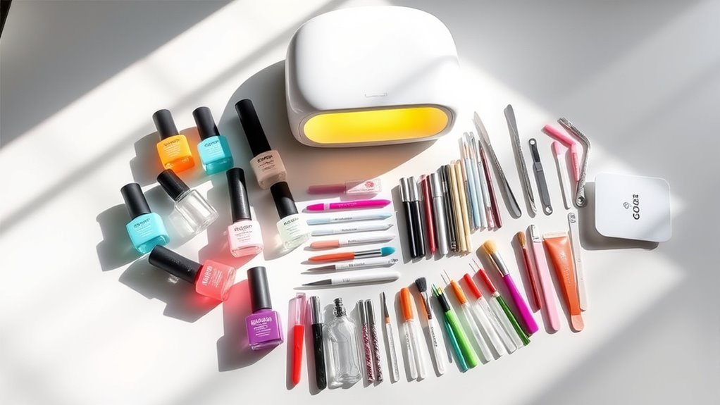 beginner friendly gel nail kit