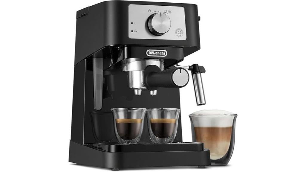 compact de longhi espresso maker