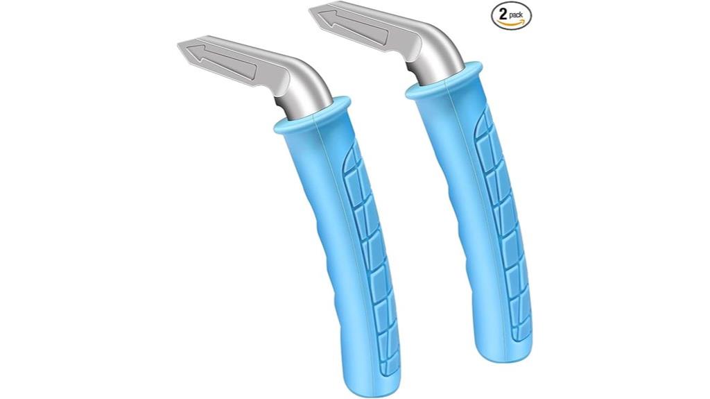 dual support door handles