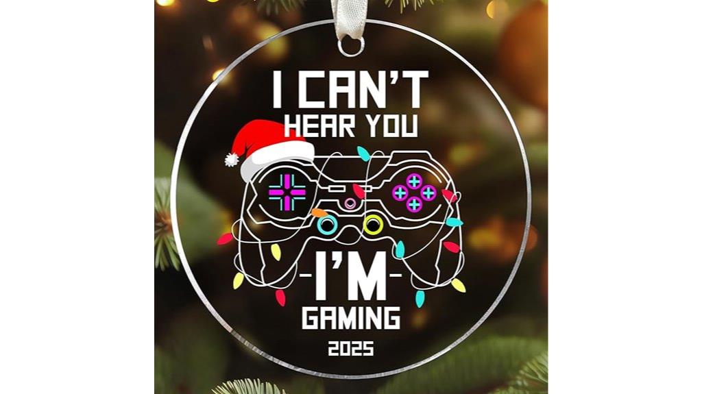 gaming christmas tree ornaments