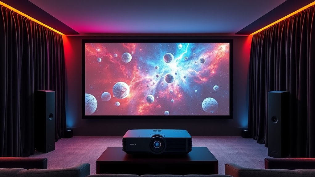 key home theater display factors