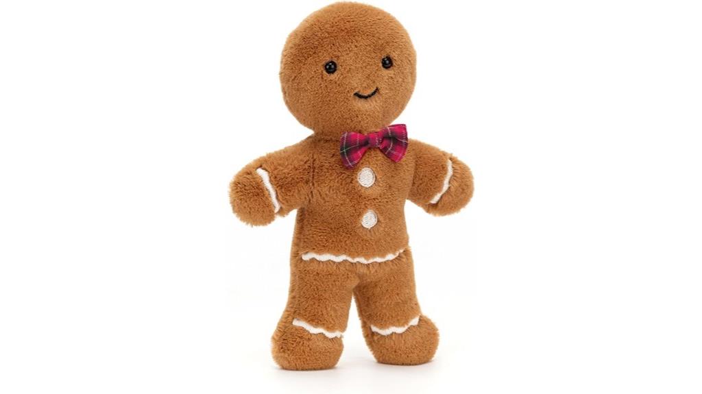 soft gingerbread fred toy