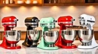 top kitchenaid mixer colors