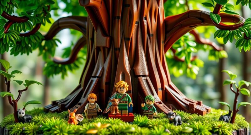 top lego deku tree sets