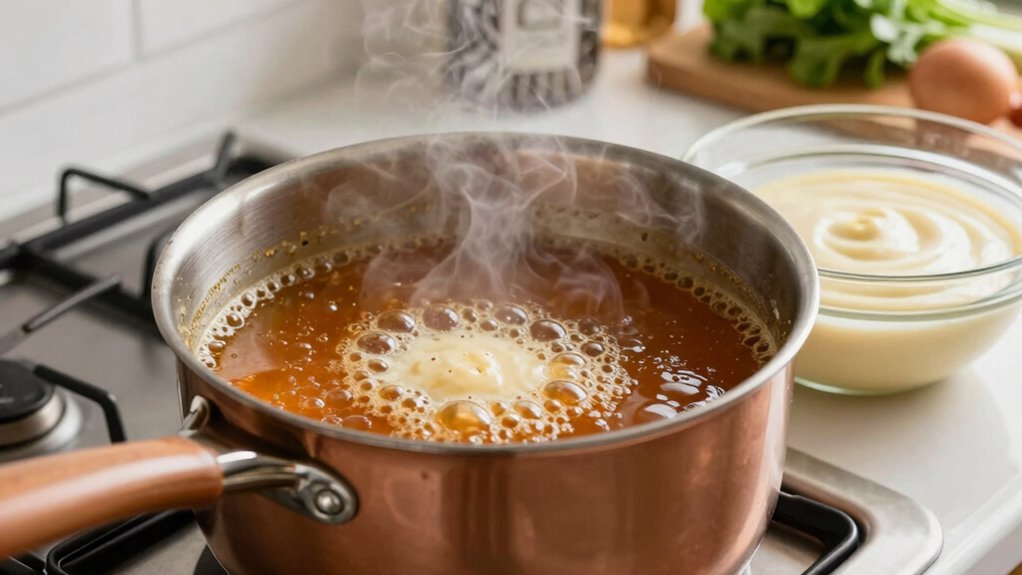 add slurry at proper time