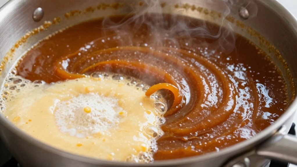 adjust sauce consistency accordingly