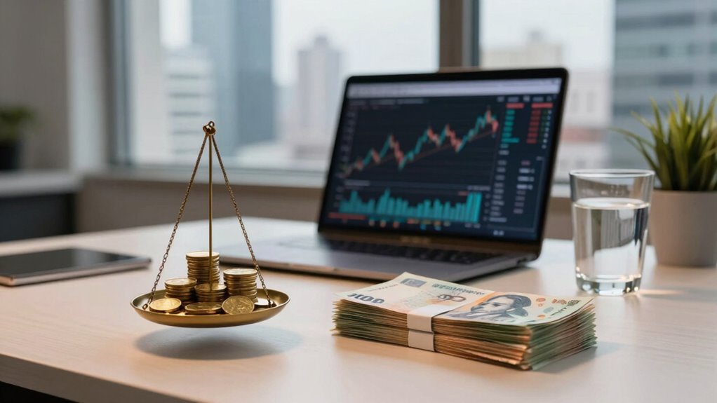 balance income and net worth