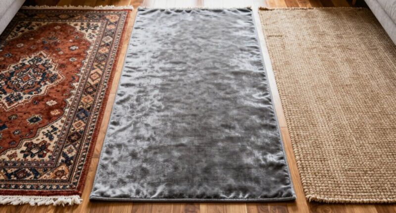 comparing rug material durability