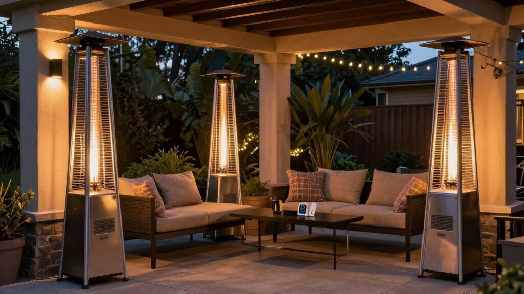covered patio heating essentials