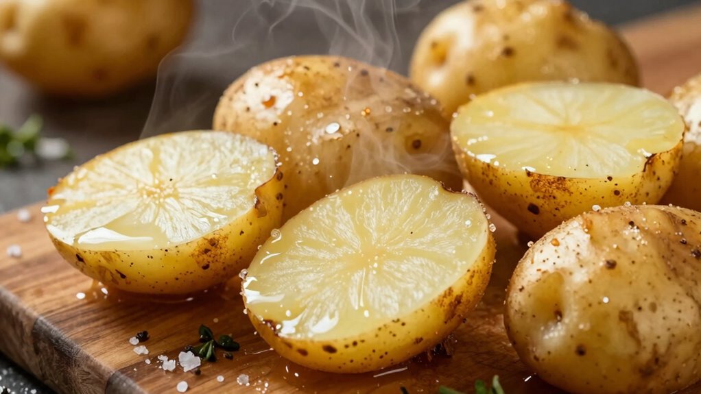 crispy seasoned dry potatoes