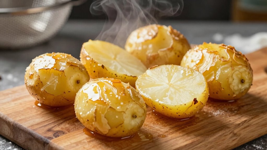 dry potatoes maintain temperature