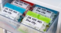 effective freezer labeling system