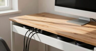 effective home office cable management