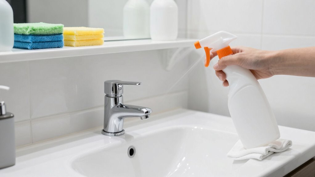 efficient bathroom cleaning tips