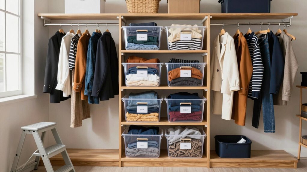 efficient off season clothing storage