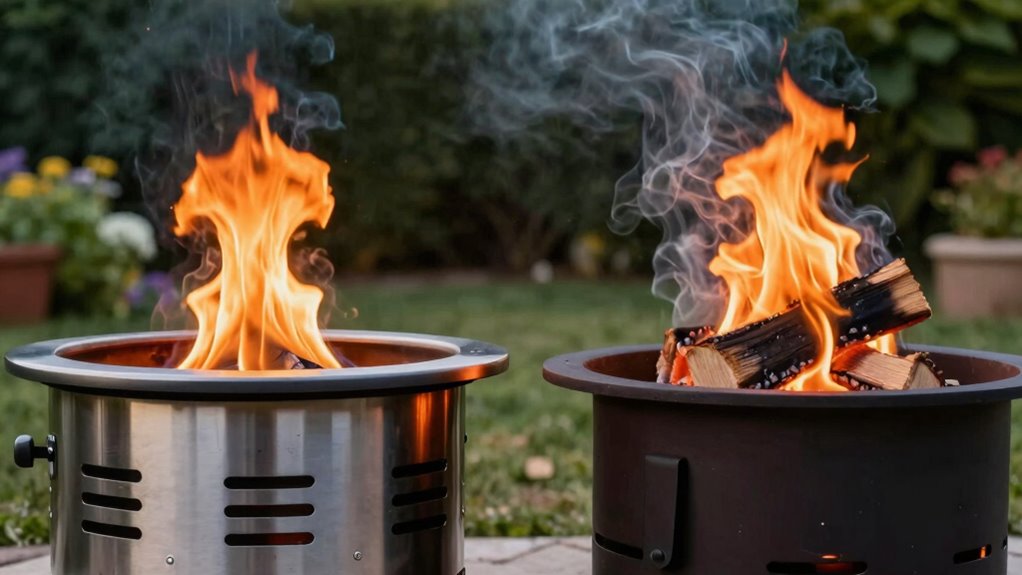 efficient smoke free fire technology