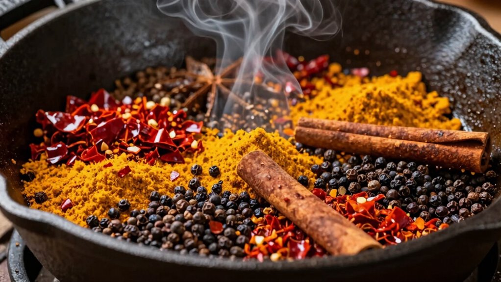 enhance spice aromatic intensity