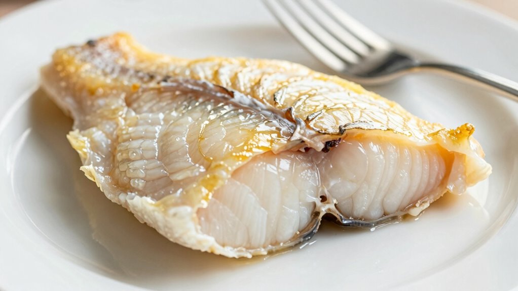 fish flakes easily when cooked