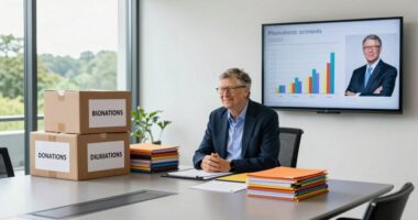 gates philanthropy versus wealth