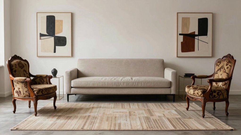 harmonious vintage modern balance