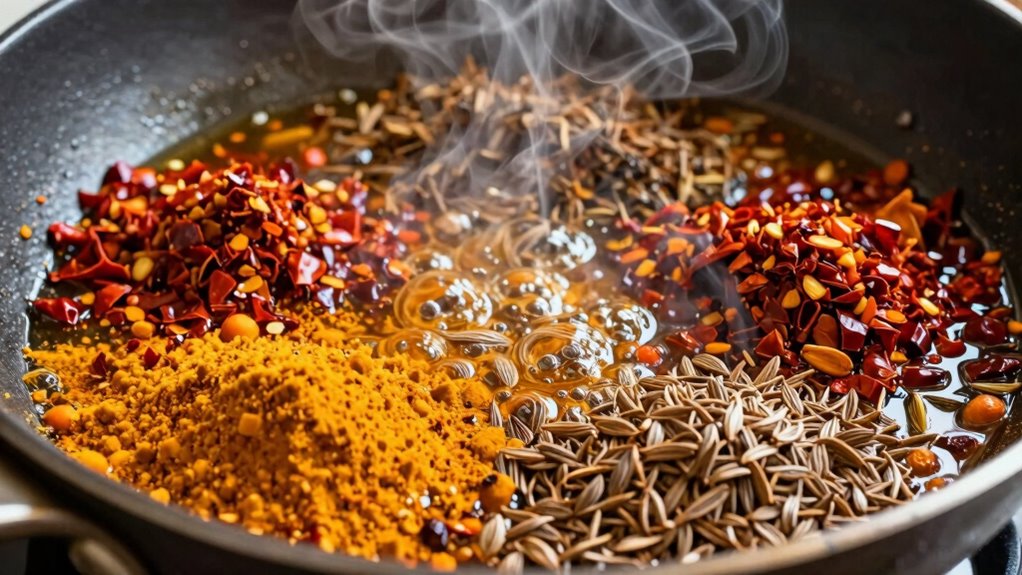 heat sizzle aromatic release