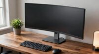 incorrect monitor height positioning