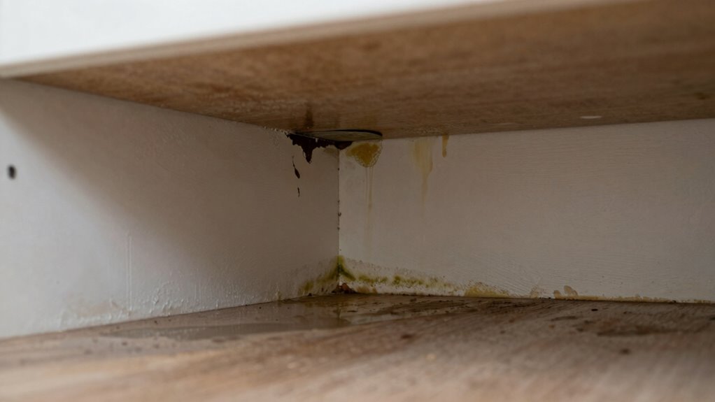 inspect hidden leak signs