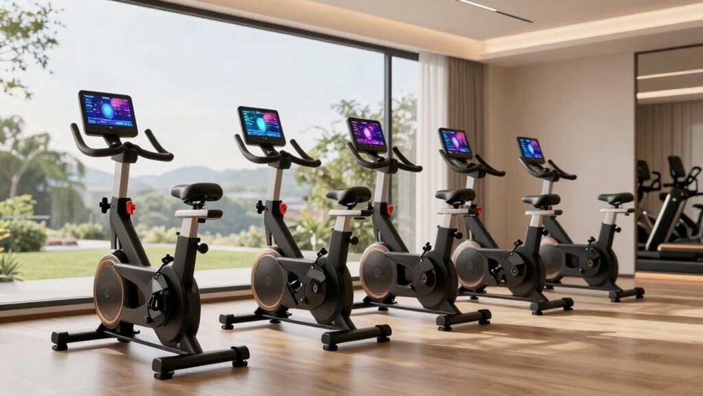 key exercise bike features