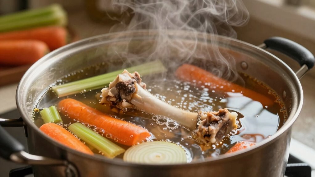 maintain gentle controlled simmer
