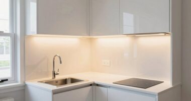 maximize small kitchen space