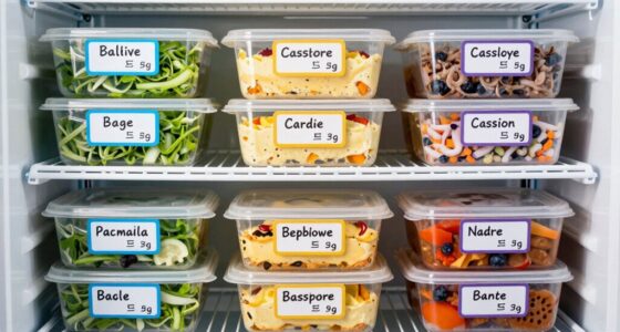 meal prep labels prevent confusion