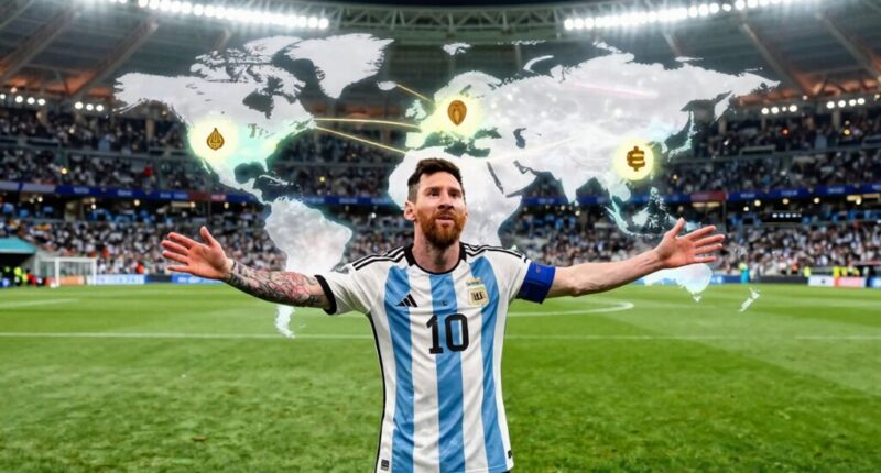 messi s international earnings distribution