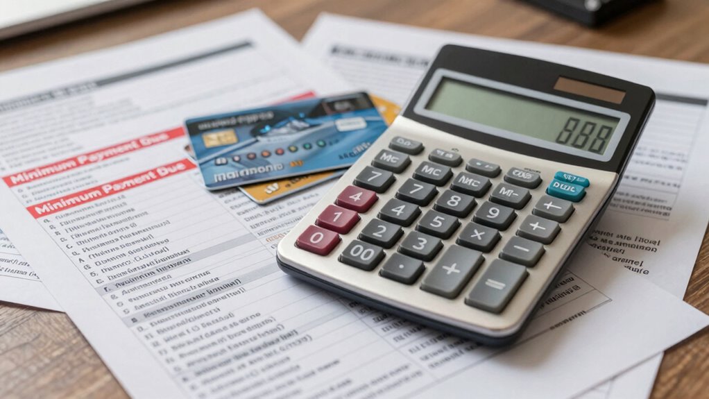 minimum payments inflate interest