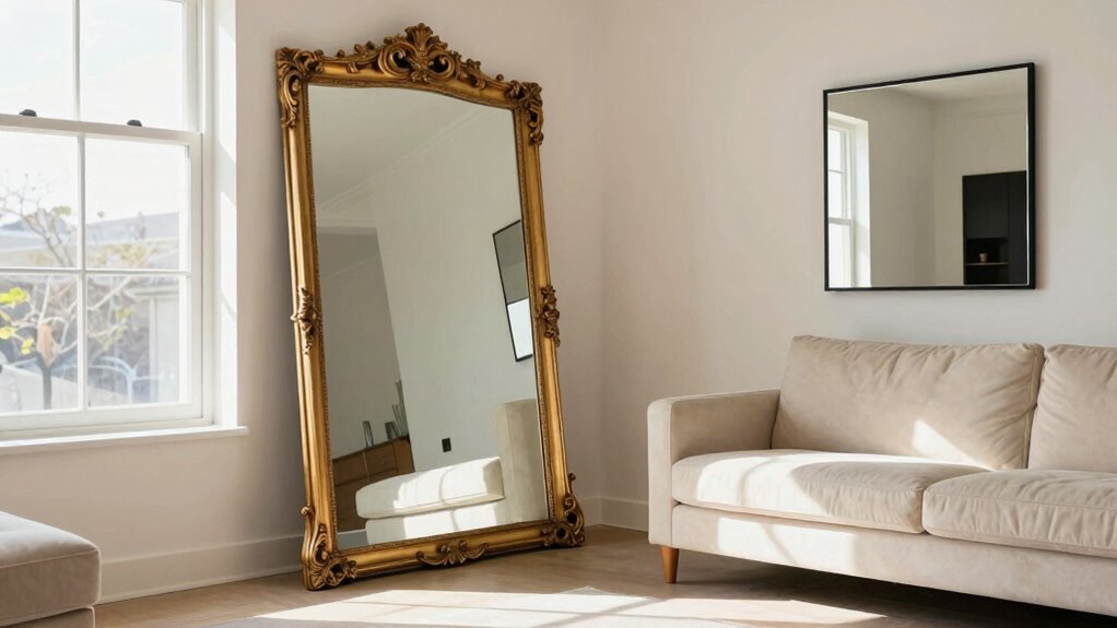 optimal mirror size and style