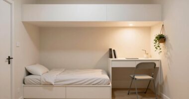 optimize small bedroom layout