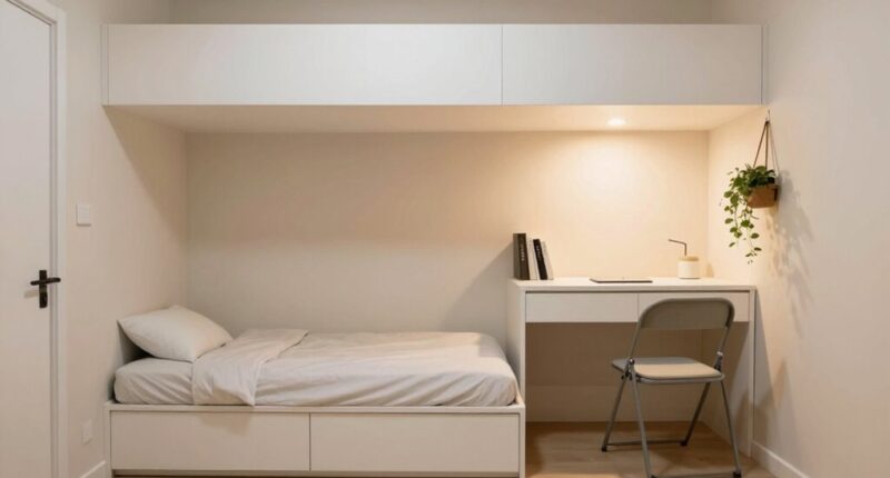 optimize small bedroom layout