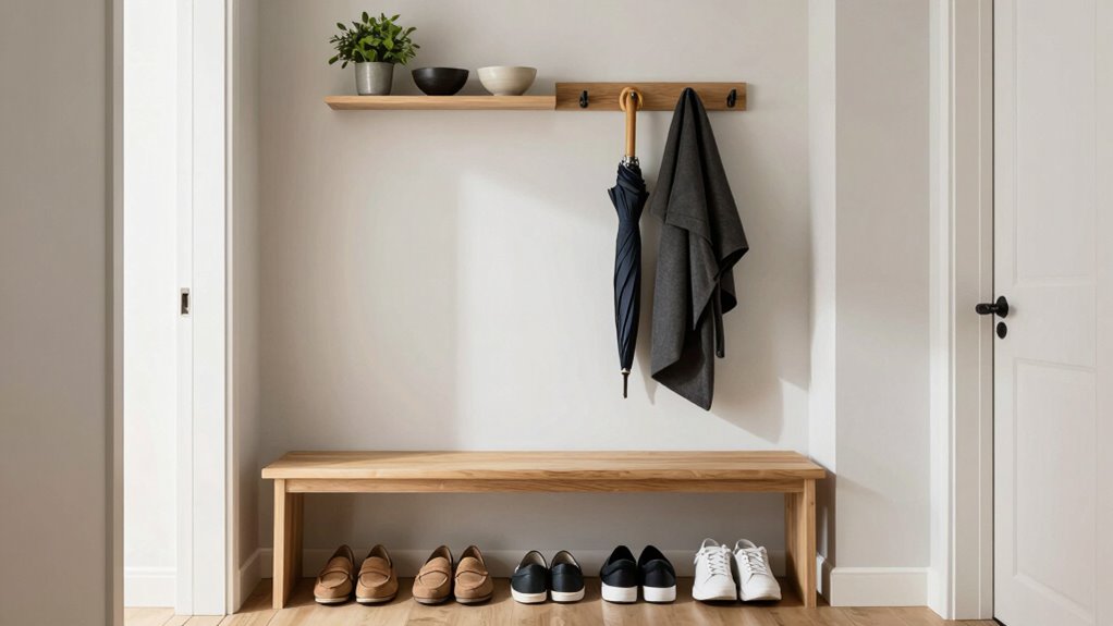 optimized functional entryway organization