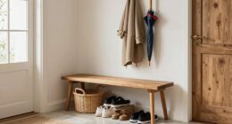 organize entryway clutter efficiently