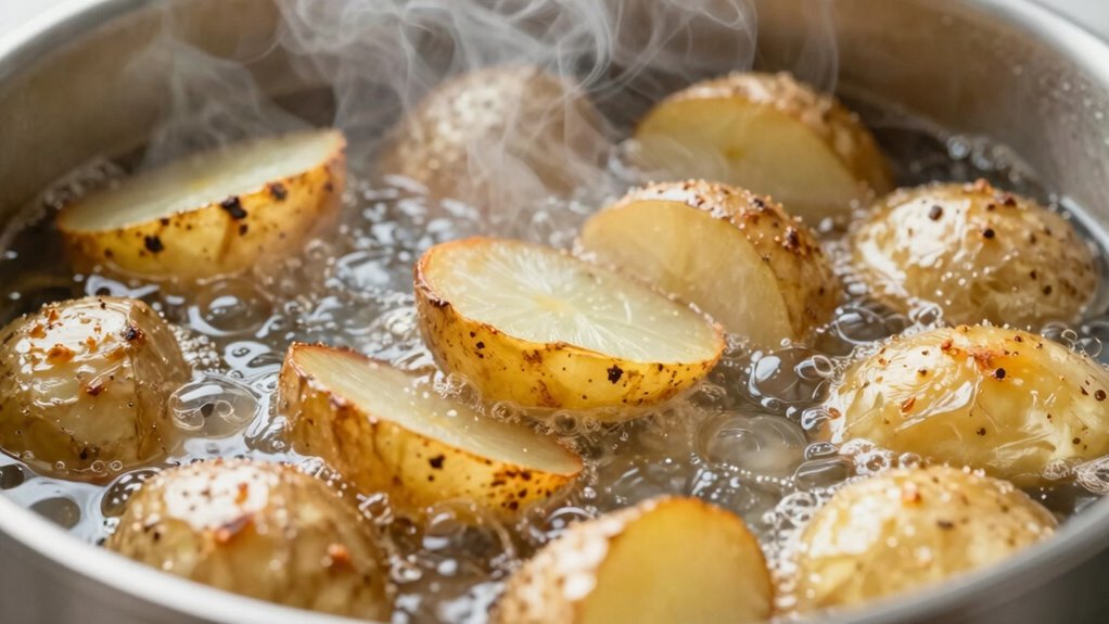 overcrowding and skipping parboil