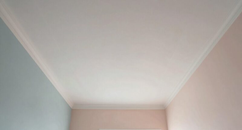 paint to raise ceiling height