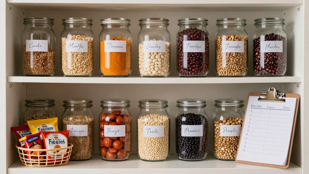 pantry planning minimizes waste