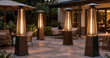 patio heater placement safety
