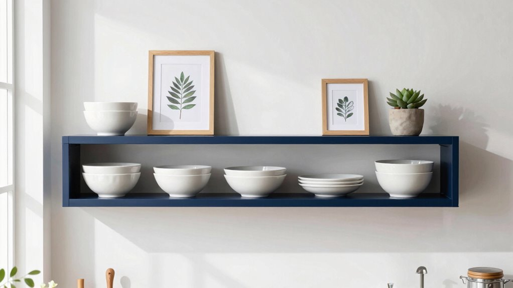personalized clutter free shelf displays
