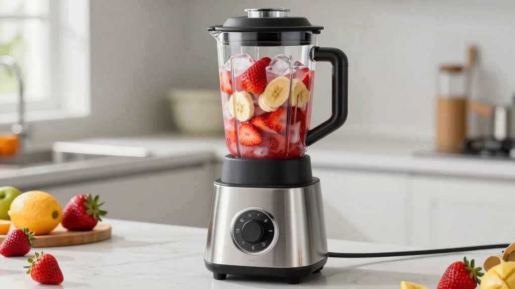 powerful motor sharp blades