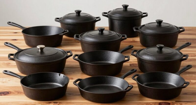 premium cast iron sets